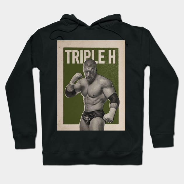 Triple H Vintage Hoodie by nasib